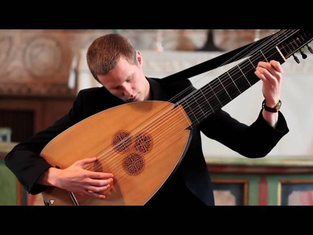 Robert de Visée Prélude et Allemande, Jonas Nordberg, theorbo