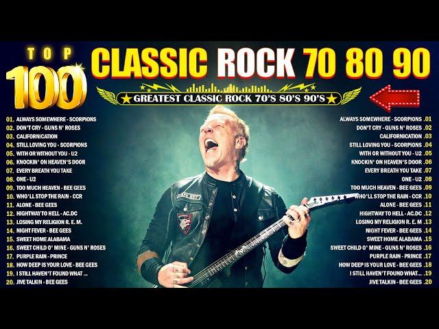 Queen, Acdc, Nirvana, U2, Aerosmith, Led ZeppelinTop 100 Best Classic Rock Songs Of All Time