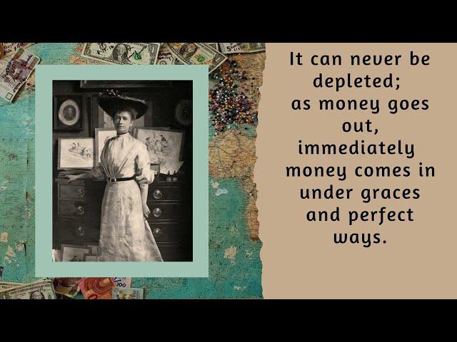 MY PURSE AFFIRMATIONS (LISTEN EVERY DAY)by Florence Scovel Shinn *Read by Anna*