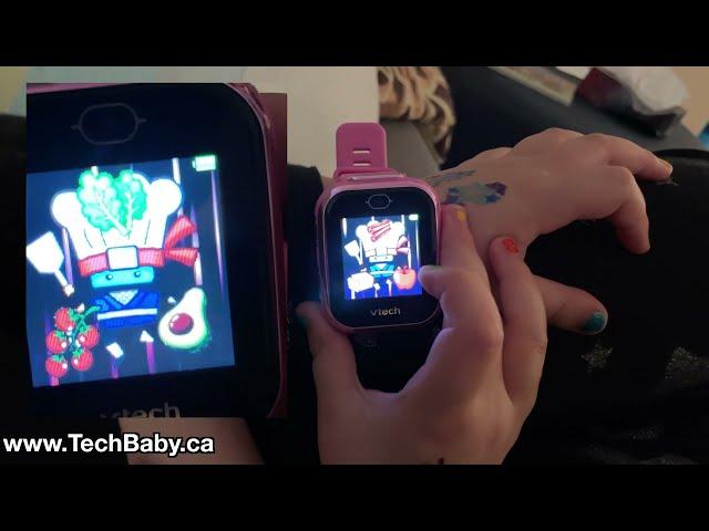 Chef Game on VTech Kidizoom Watch