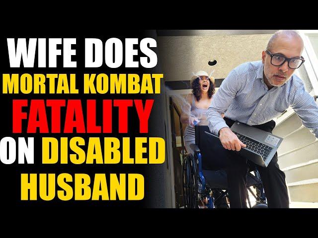 Wife PUSHES DISABLED Husband from STAIRS! Lives to Regret It... | SAMEER BHAVNANI