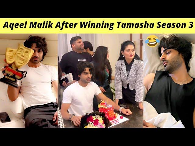 Aqeel Malik After Winning Tamasha Season 3 | Aqeel Malik | Zaib Com