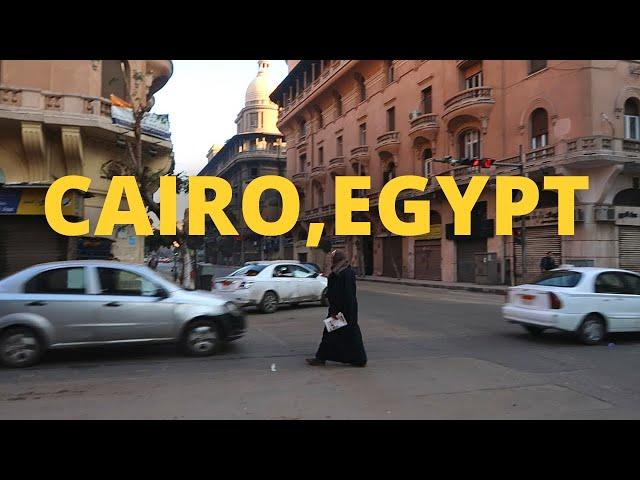 WALKING the STREETS of CAIRO, EGYPT