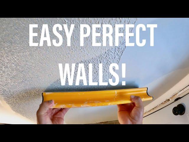 Perfect walls made easy! Level 5 drywall finish (skim coating)