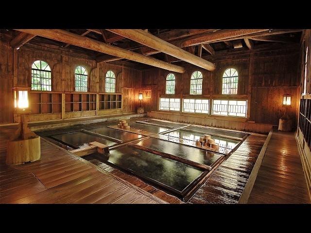 150-Year-Old Japanese Hidden Onsen Featuring Multiple Wooden Baths | Hoshi Onsen Chojukan