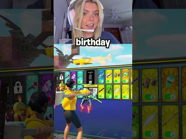 I LEAKED THIS SECRET BIRTHDAY LAUNCHER IN 1V1 WITH EVERY GUN 
