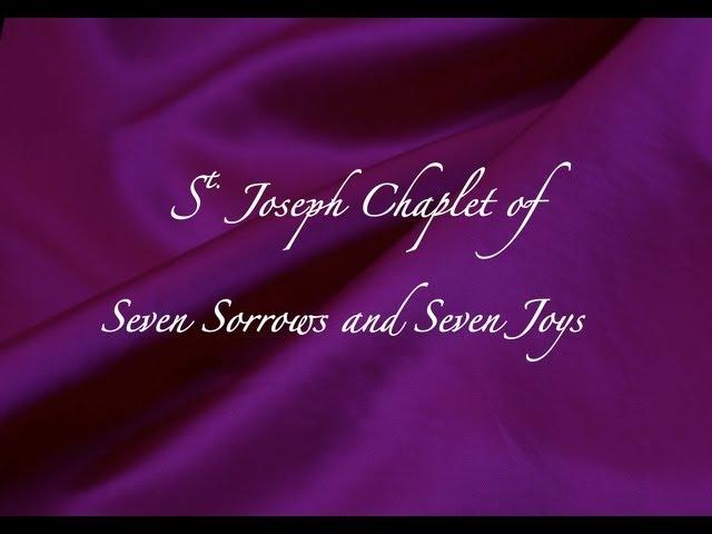 St. Joseph Chaplet of Seven Sorrows & Seven Joys