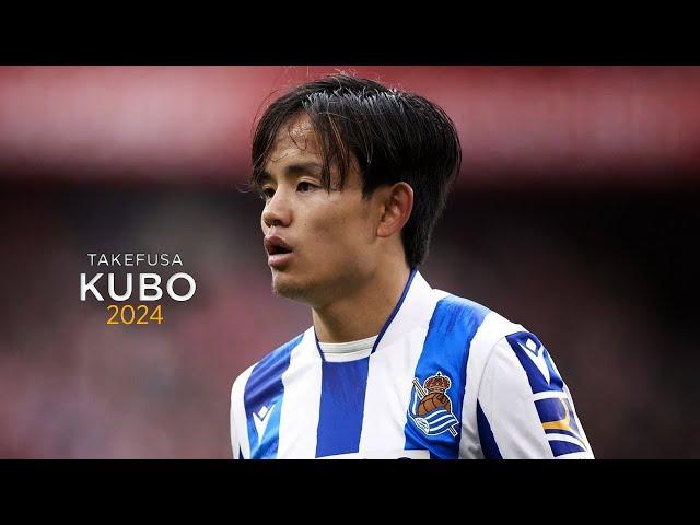 Takefusa Kubo 2024 ● Dribbling Skills & Goals 2023/24 ᴴᴰ