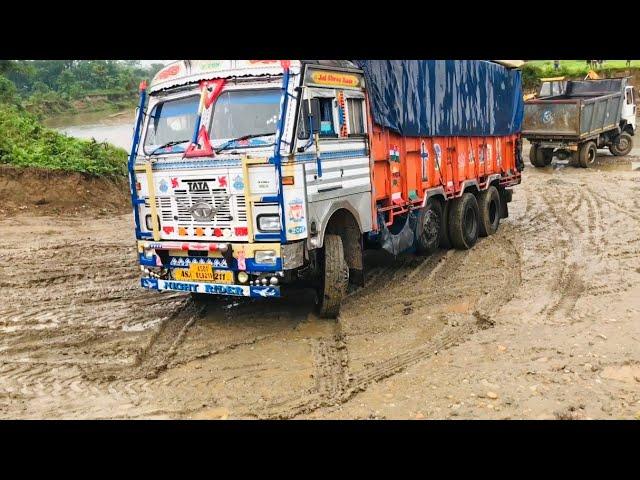 Tata 3118 lpt 12 wheeler heavy duty truck best heavy duty truck | Bs3 engine ka power  Tata ka dam