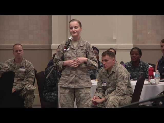 USCG Sector Guam hosts a women's leadership symposium