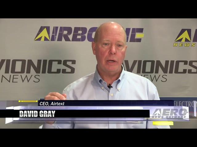 Aero-TV: Inside AEA 2018 - Airtext’s David Gray