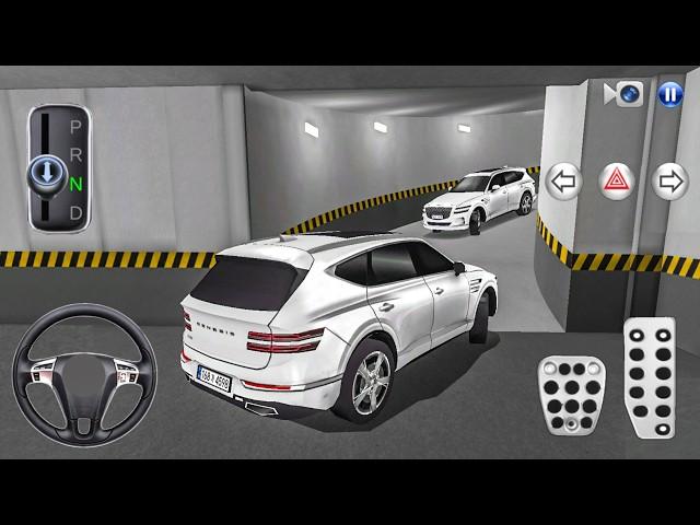 New SUV car Genesis GV80 in Parking Building - 3D Driving Class simulation - best android gameplay