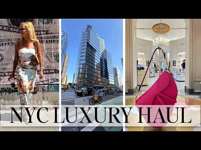 One Day In NYC With John | Luxury Haul & Vlog