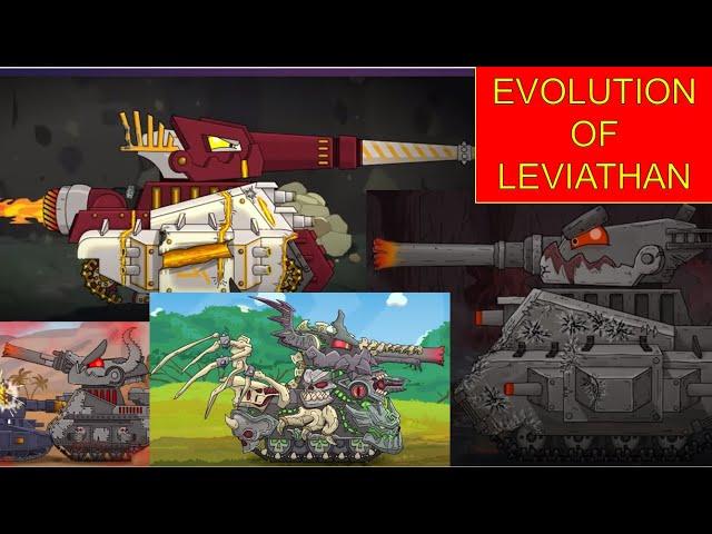 Evolution Of Leviathan - From ChildHood To New - Cartoon about Tanks @HomeAnimations