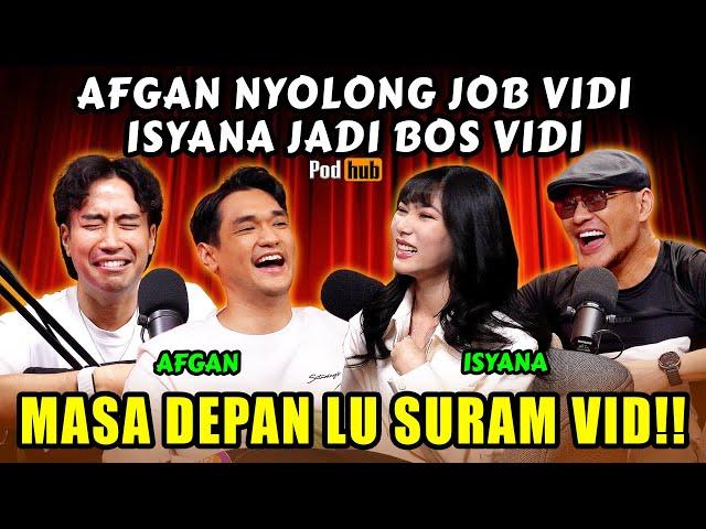 ISYANA KETEMU AFGAN, VIDI MINGGIR DULU YA.. MAAF‼️.. LOE BUKAN PENYANYI - Vidi, Isyana, Afgan