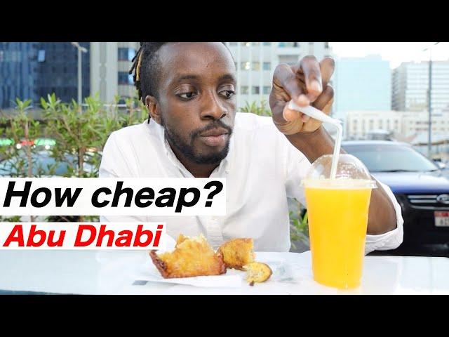 $25 food challenge in Abu Dhabi