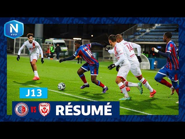 J13 I LB Châteauroux – AS Nancy Lorraine (0-2), le résumé I National FFF 2024-2025