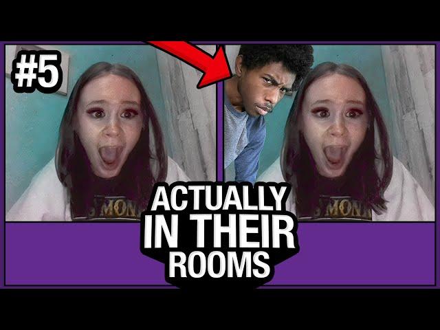 Omegle Trolling... But I'm ACTUALLY IN THEIR ROOMS #5