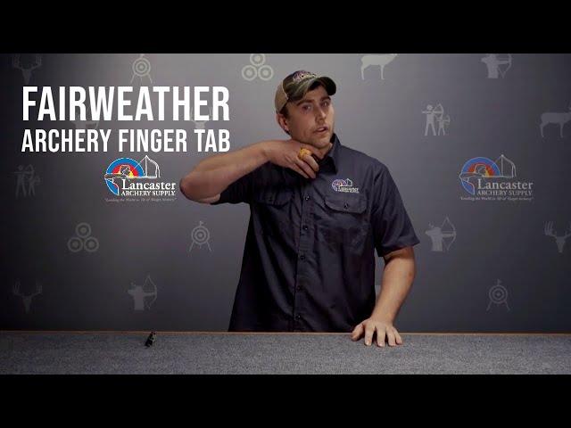 Fairweather Archery Finger Tab | LancasterArchery.com