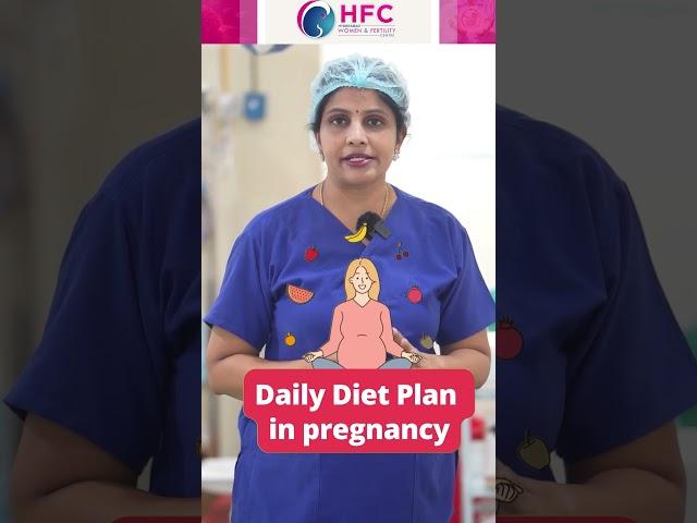 Perfect Day Diet Chart For Pregnant Women || Dr Swapna Chekuri || #shorts