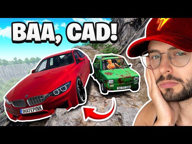 Cel mai PERICULOS DRUM dar masinile devin MAI BUNE pe BeamNG MODAT