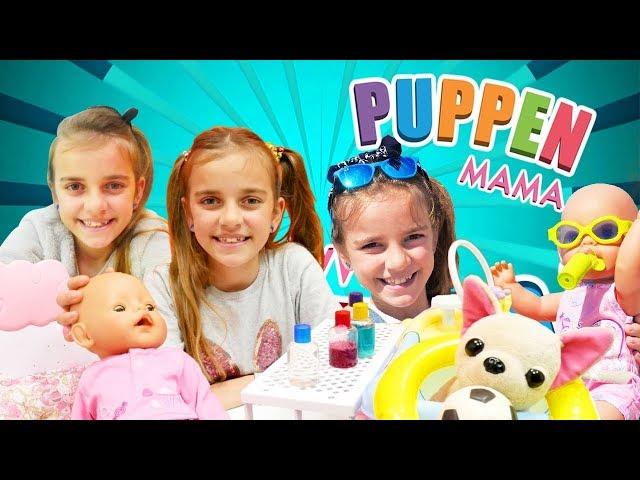 Ein Stunde mit der Puppen Mama. Video mit Ayça auf Deutsch.