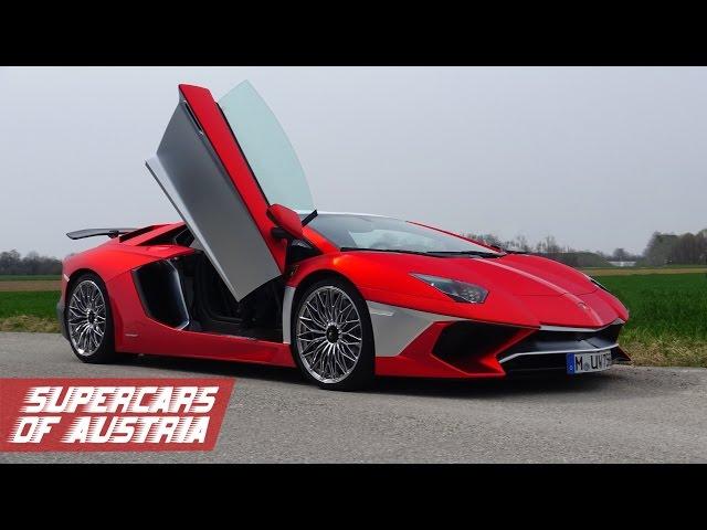 Crazy looking Lamborghini Aventador SV