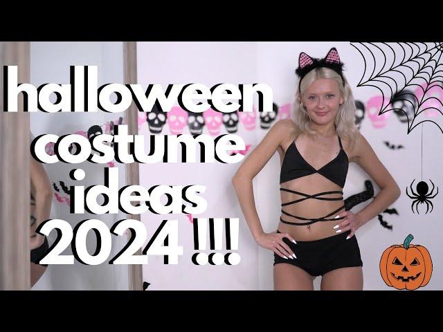 halloween costume ideas 2024 + try on haul with mirror !!!