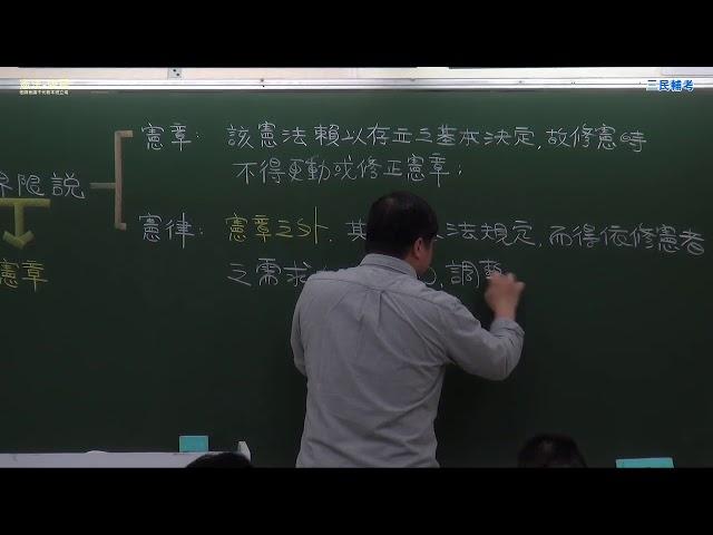 【行動學習網】《公職》憲法 - 廖震老師