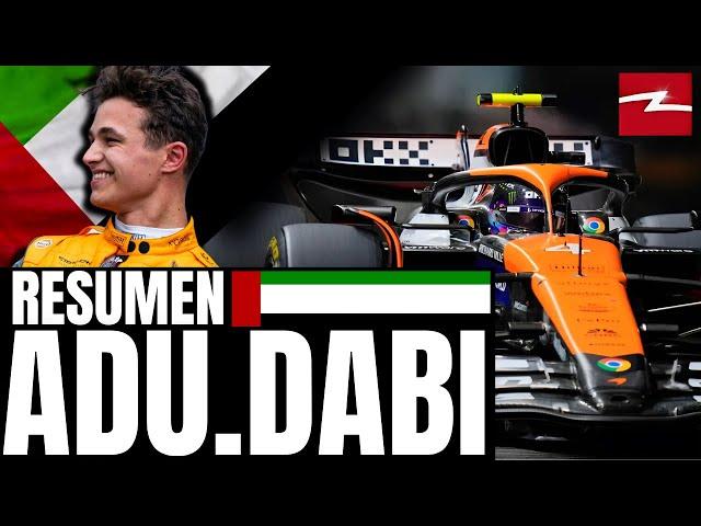 EL FIN DE UNA TEMPORADA MAGICA | RESUMEN GRAN PREMIO DE ABU DHABI F1 2024