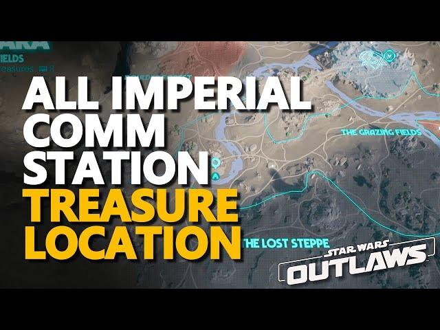 All Imperial Comm Station Treasures Locations Star Wars Outlaws