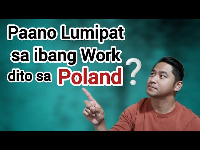 Let's Talk about lipatan sa work dito sa Poland. Paano nga ba?