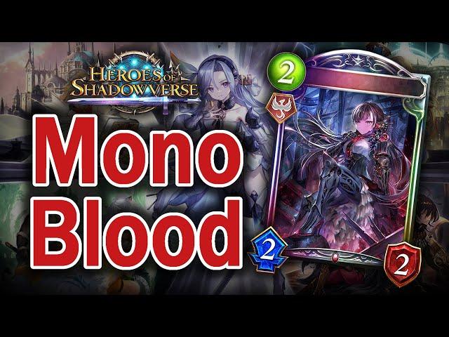 Mono is Number 1【Shadowverse/Heroes of Shadowverse】