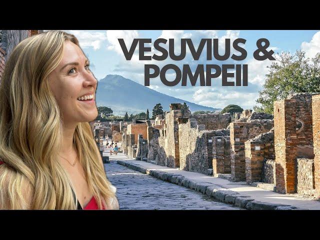 Mount Vesuvius & Pompeii Travel VLOG  Hiking An Active Volcano