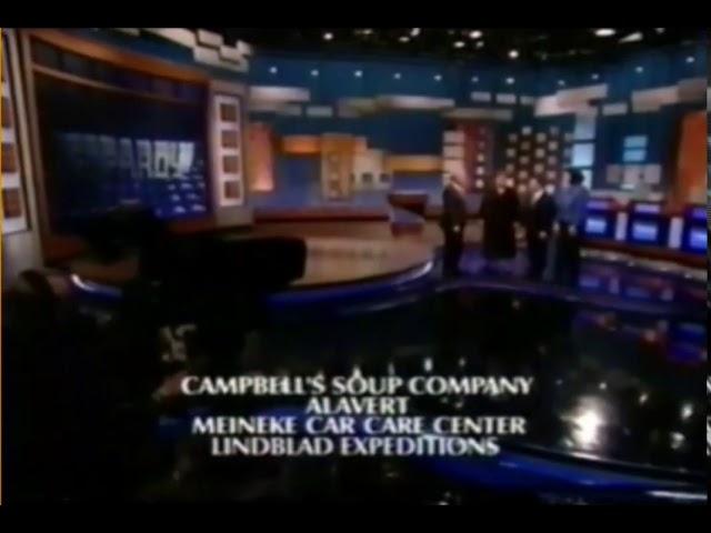 Jeopardy! Full Credit Roll (4/23/09) With (Jeopardy! Ultimate Tournament Of Champions (2005) Cues