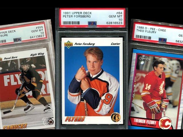 TOP 25 Highest Selling Hockey Cards from the Junk Wax Era on eBay | July 15th - August 15th, 2023