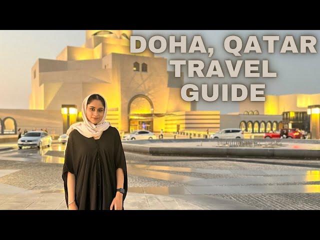 15 best places to visit in Doha,Qatar | 3-day itinerary | Discover Qatar | Hamad airport | Gulf air