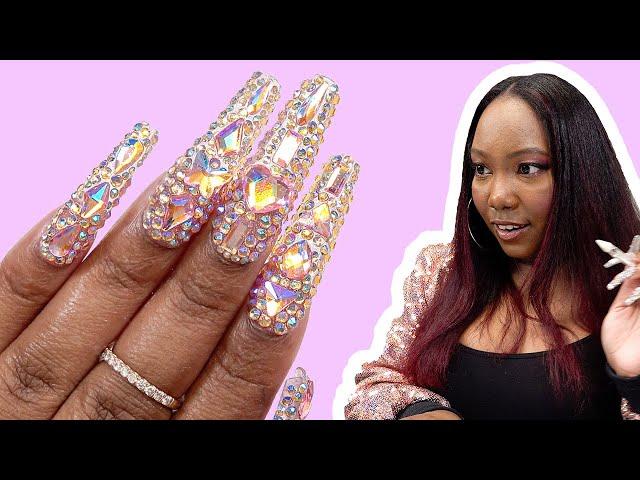 These Bling Nails were HOW MUCH???