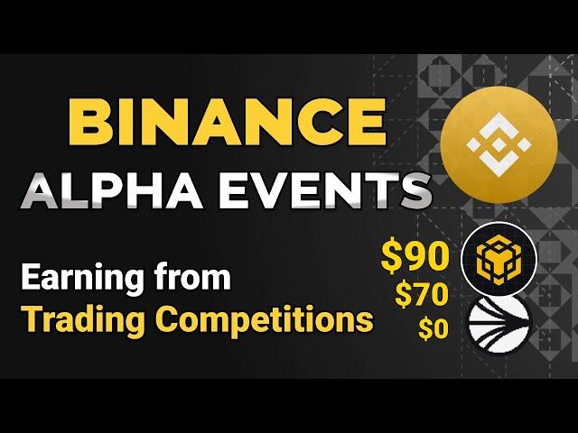 How to Earn On Binance Alpha Trading Competitions