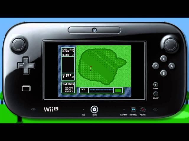 NES Open Tournament Golf Wii U Virtual Console trailer