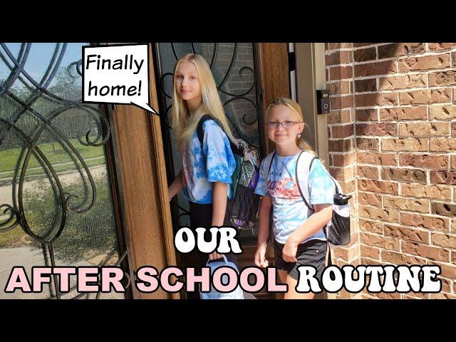 Francesca and Leah's After School Routine!