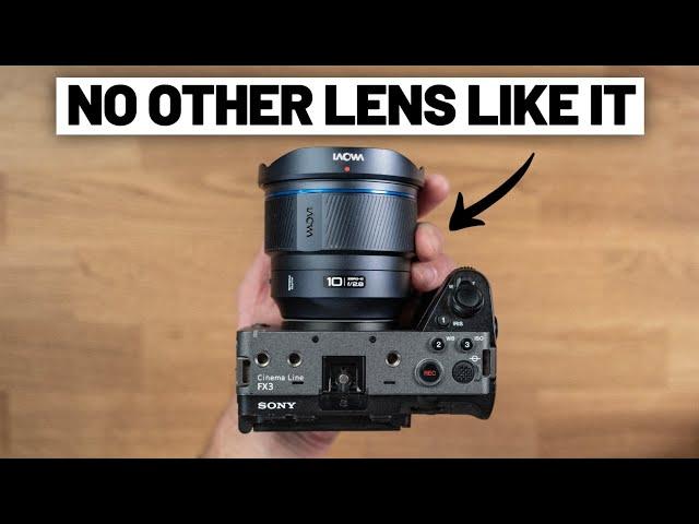 A 10mm F2.8 Full Frame Lens with AUTOFOCUS