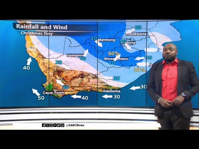 SA Weather Report | 25 December 2024