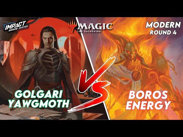 Golgari Yawgmoth (Connor) VS Boros Energy (Matt) | Modern FNM [PAPER] [Table Mic]