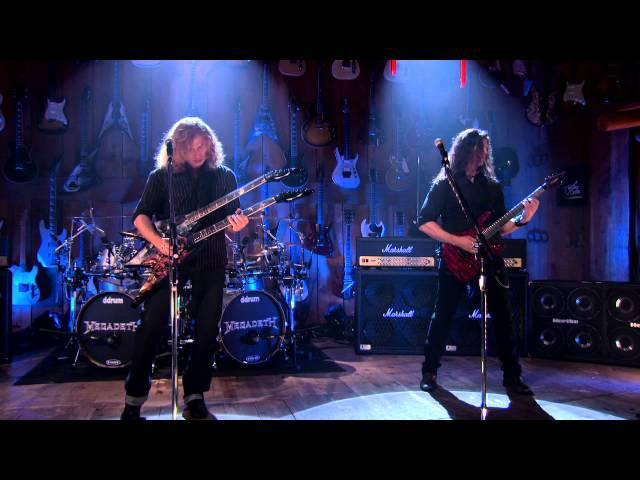 Megadeth "Trust" Guitar Center Sessions on DIRECTV