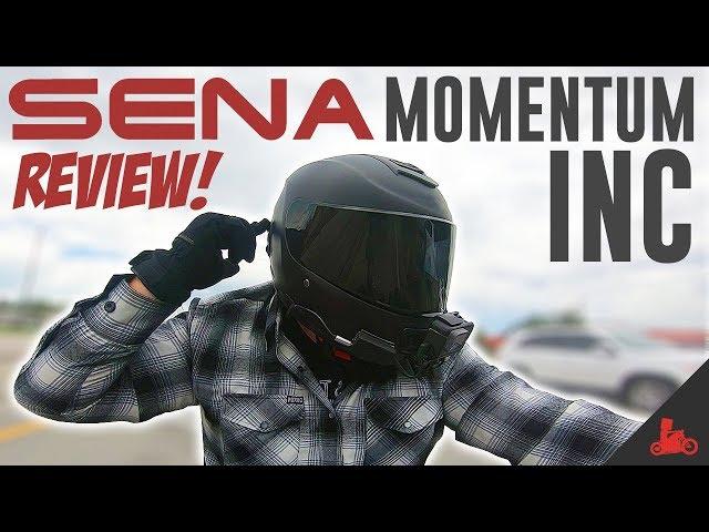 Sena Momentum INC - FIRST Ride Review! (Bluetooth Helmet)