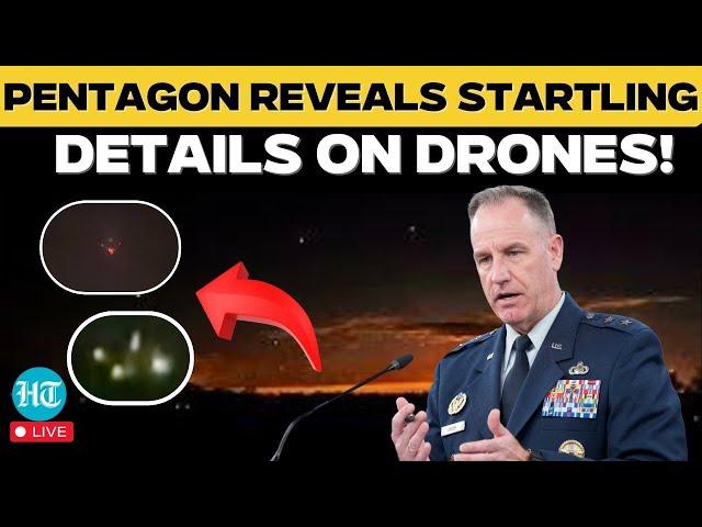 US News Live: Pentagon Press Briefing On Drone Threat LIVE | US Mystery Drone Sighting | NJ Drones