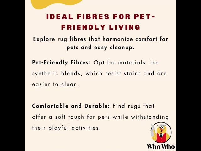 Pet Friendly Rug Fibres