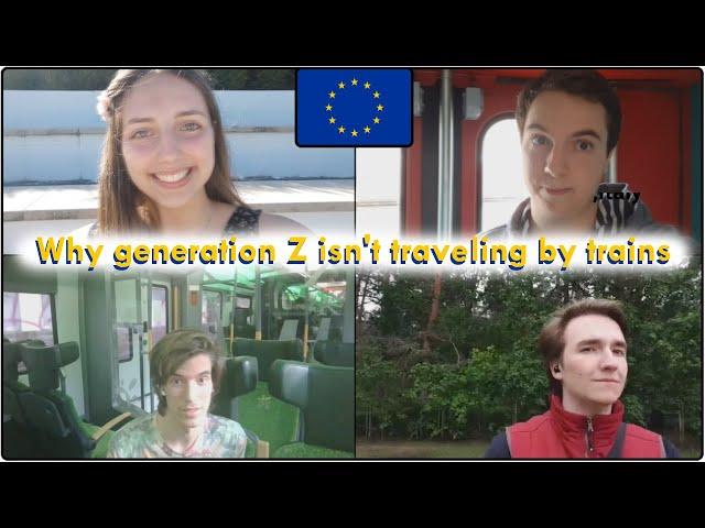 Why generation Z isn't traveling by trains | TER4RAIL Video Contest