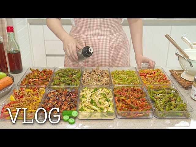 Mouth-Watering 7 Korean Side Dish Recipes | BANCHAN | Cook with me